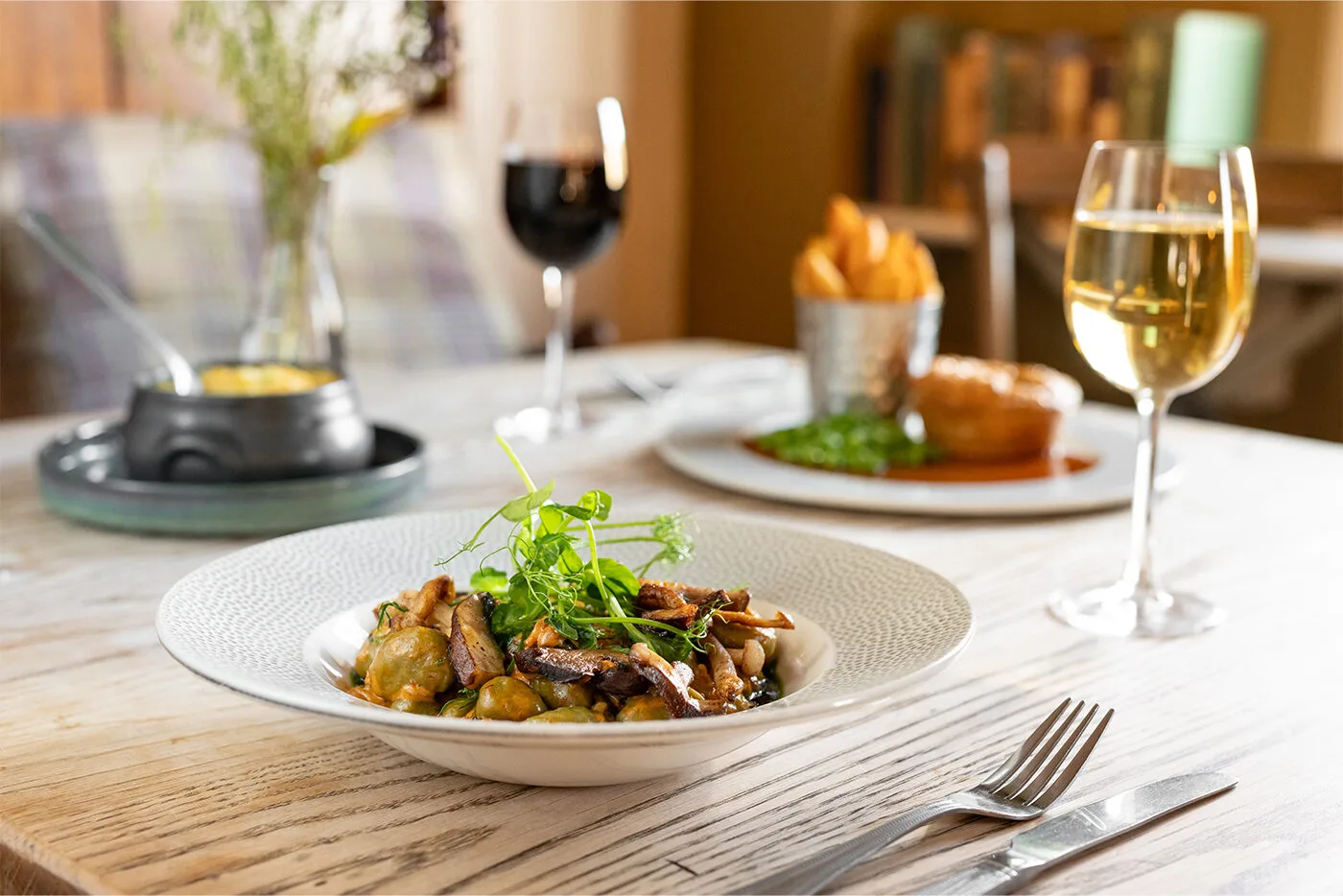Food at The Drift Inn