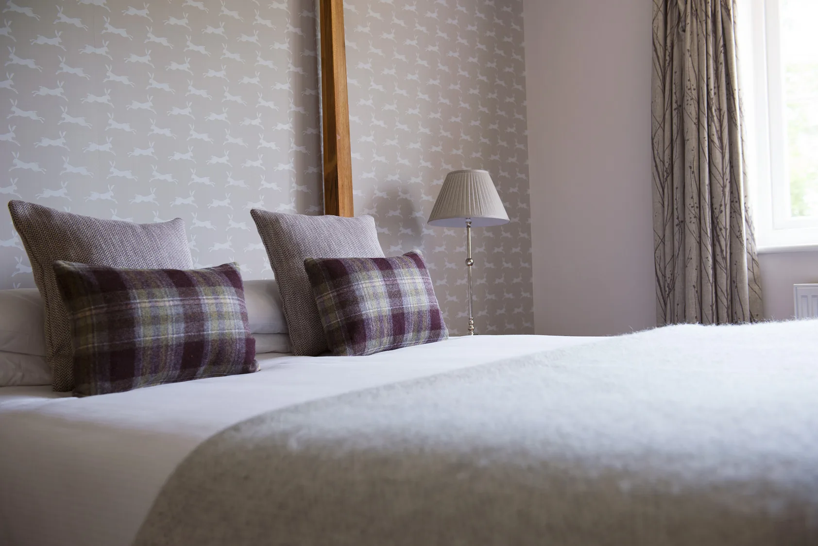 Four Poster room at Beaulieu Hotel