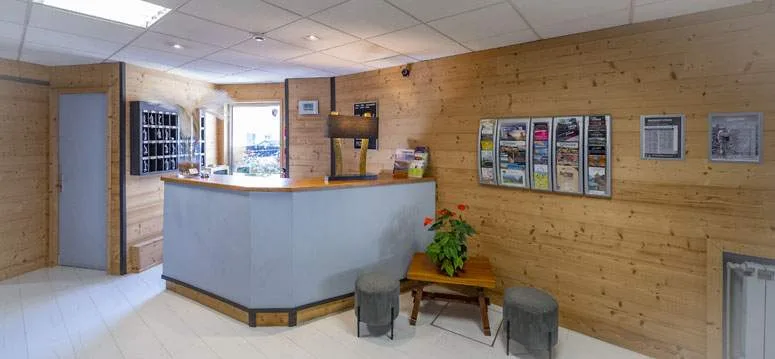 Recepción del hotel