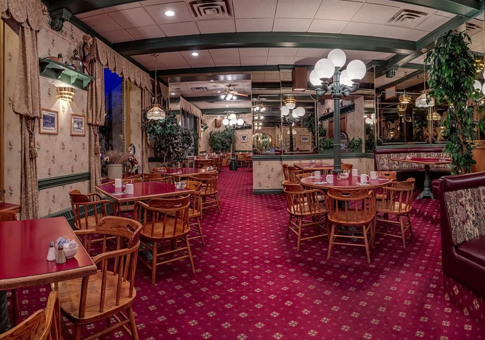 Hotel dining area