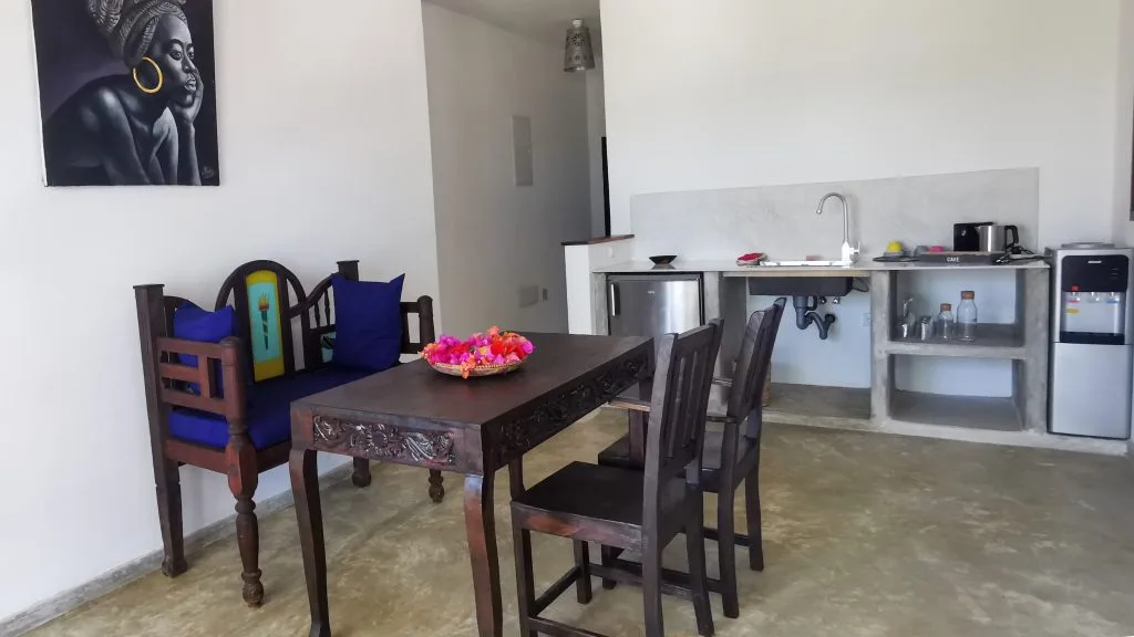 Sala de estar de la suite familiar