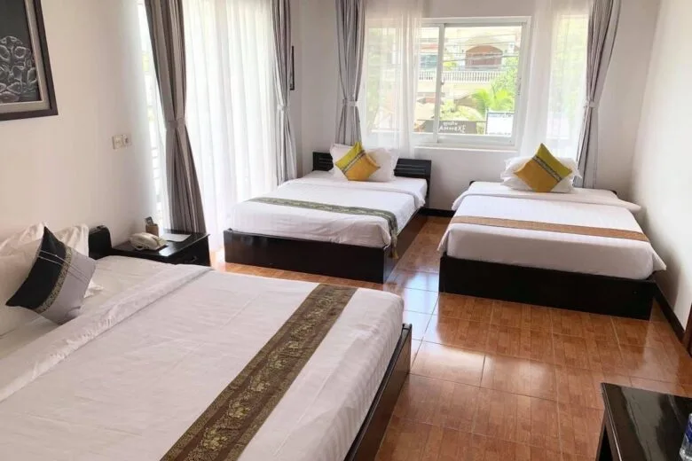 Habitación familiar deluxe con 3 camas