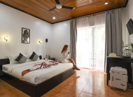 Habitación deluxe con balcón