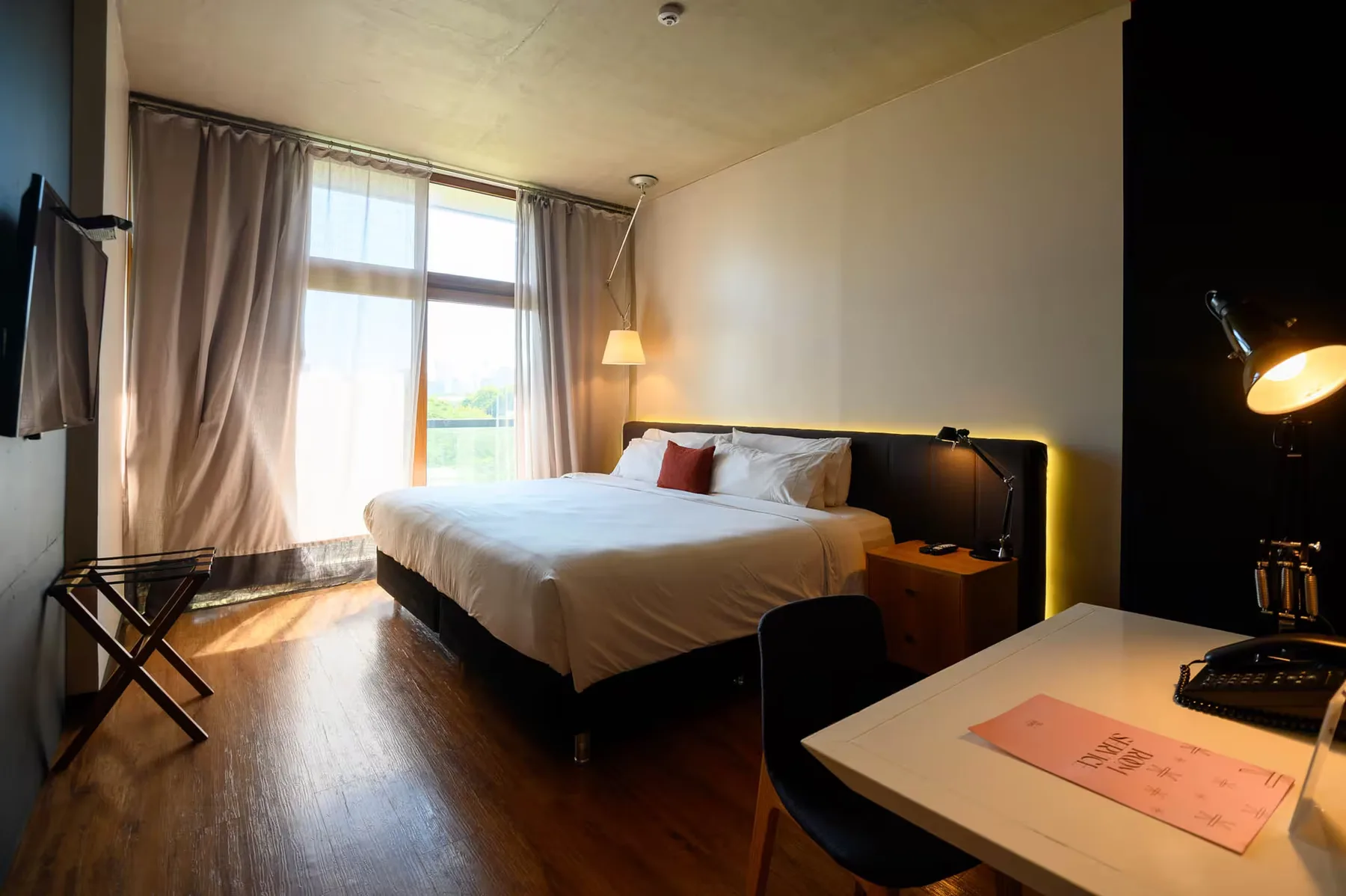 Foto de una habitación del FIVE Hotel