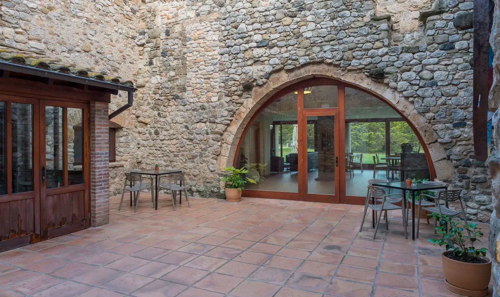 Hotel terrace