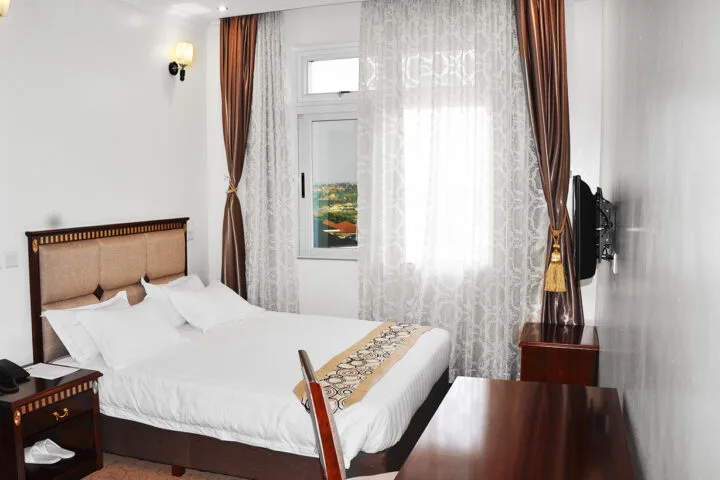 Dormitorio de la suite ejecutiva