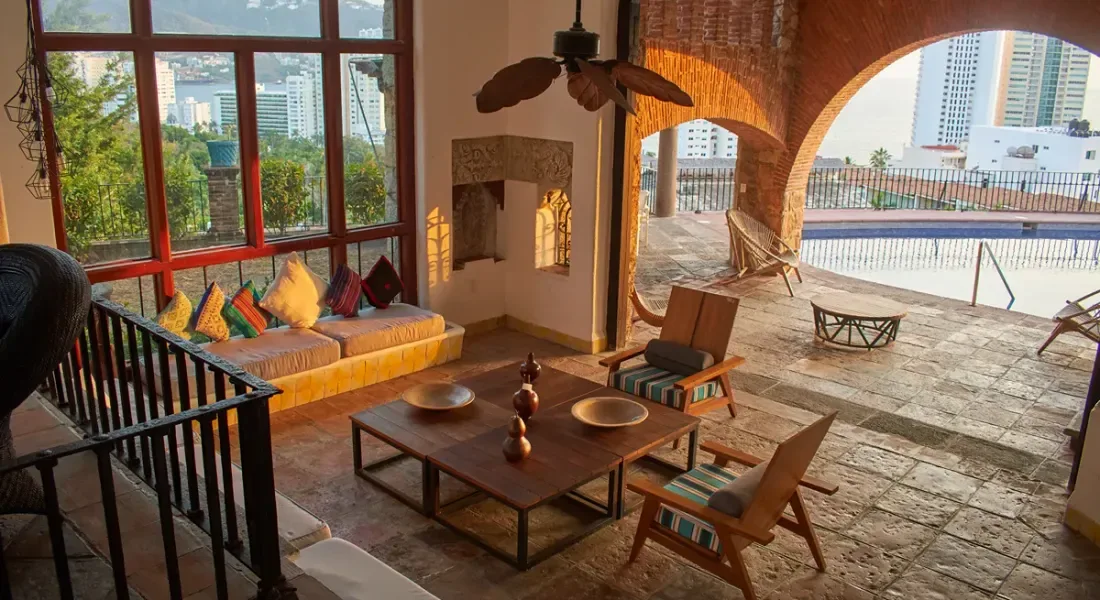 Interiores del hotel