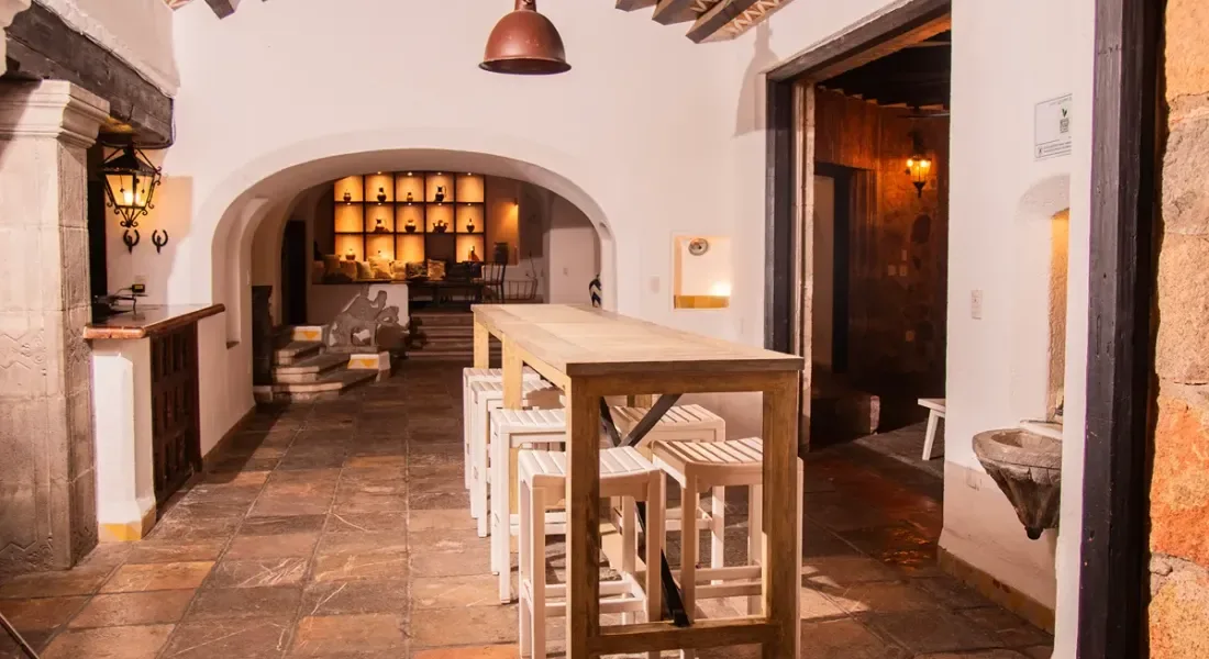 Comedor al aire libre