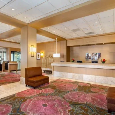 Hotel lobby