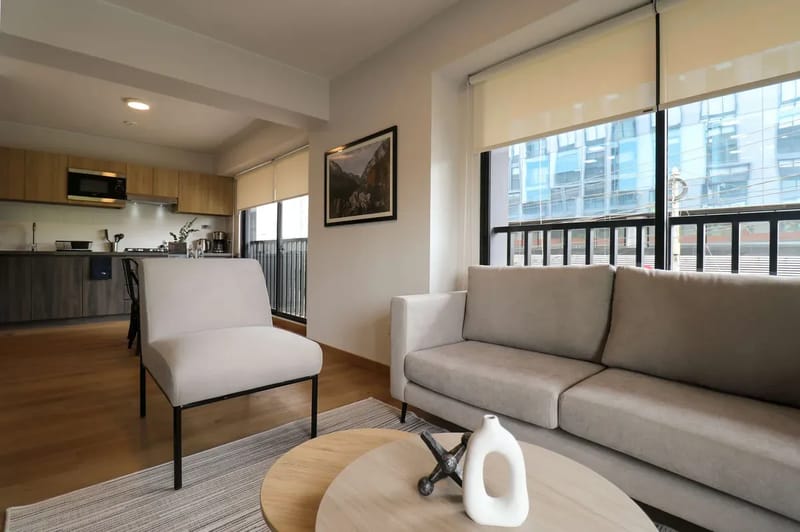 Graceful 1BR w/ Perfect Balcony in Miraflores