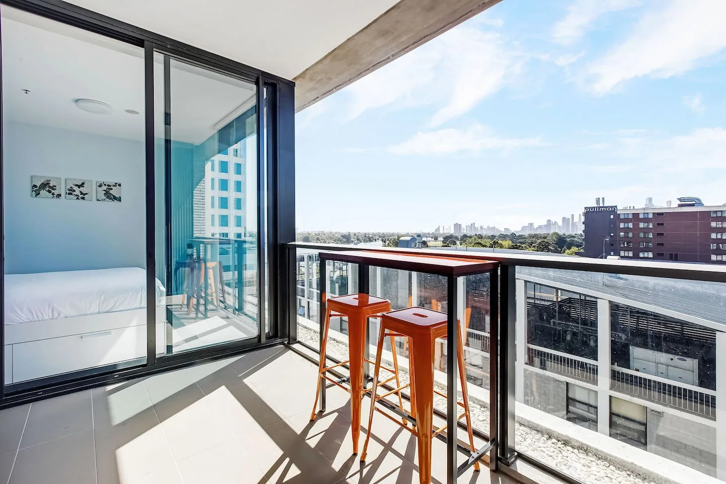 The covered balcony is a fantastic spot to sip your morning coffee or a sundowner.