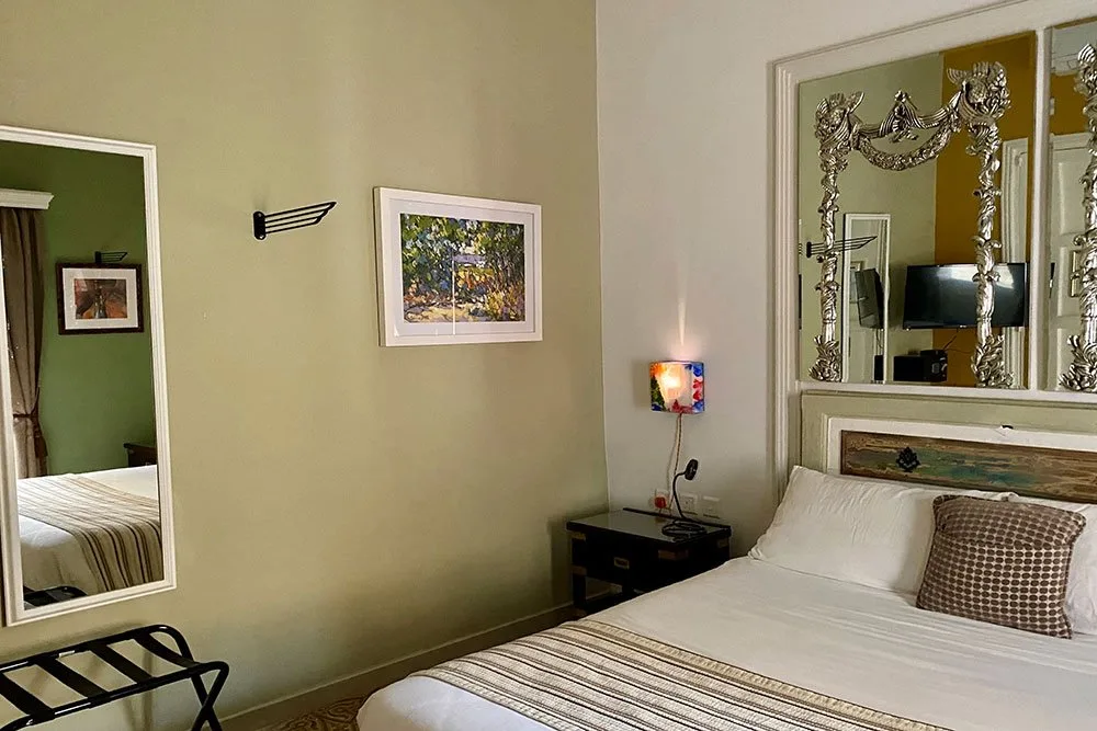 Room 454 bed