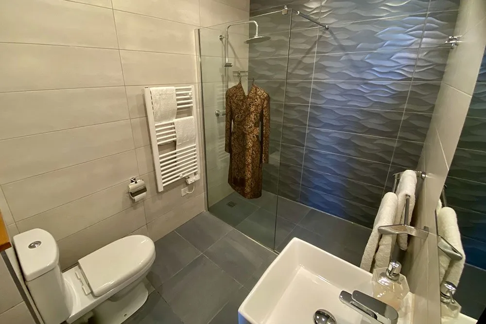 Room 343 shower room