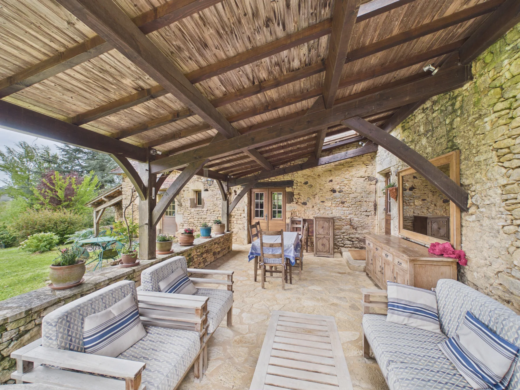 Casa en Urval - Casa típica de Dordoña con piscina y vistas