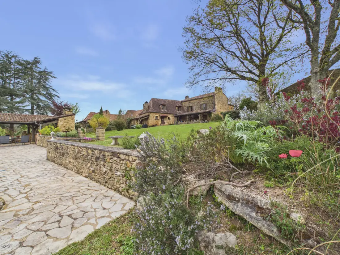Casa en Urval - Casa típica de Dordoña con piscina y vistas