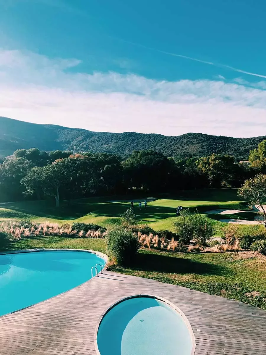 Resort swimming pools