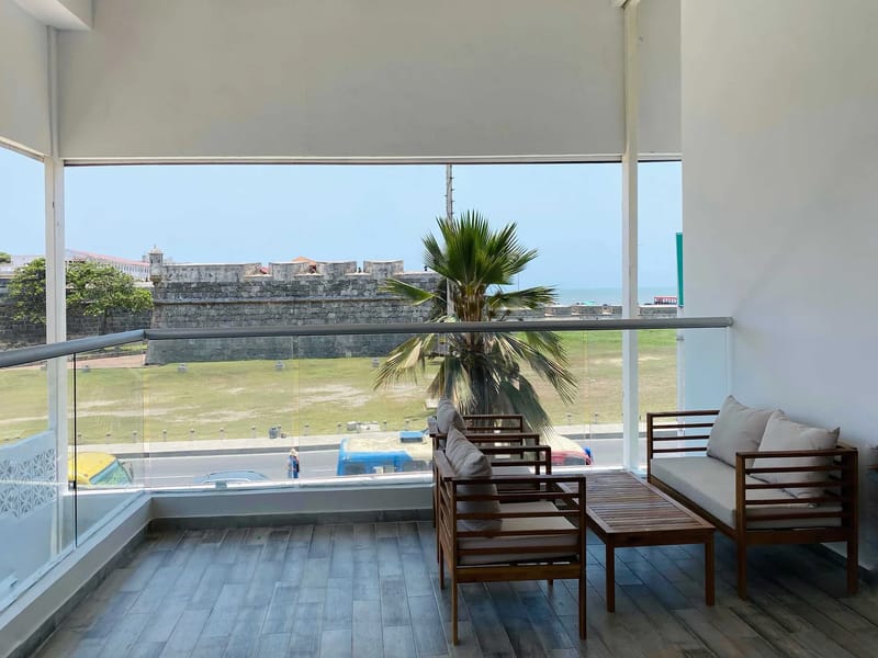Great 2BR w/ Ocean View near C. Amurallada