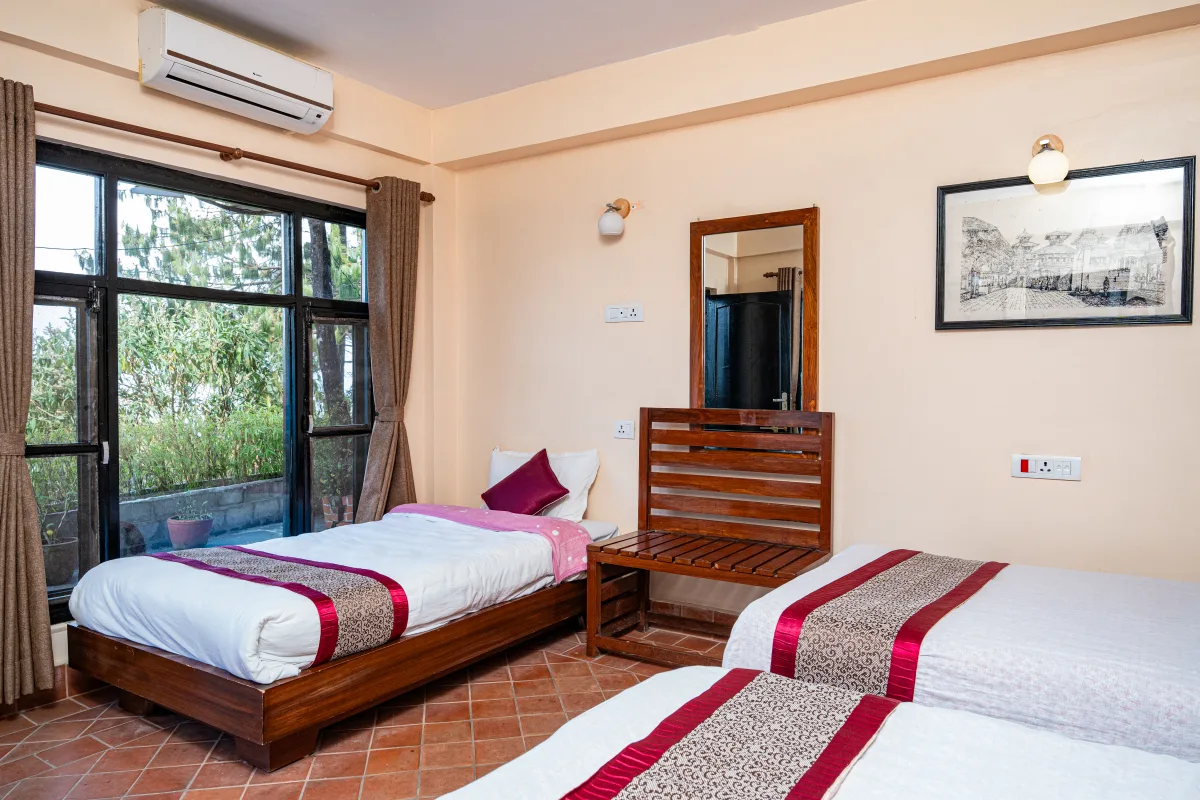 Habitación estándar orientada a las montañas