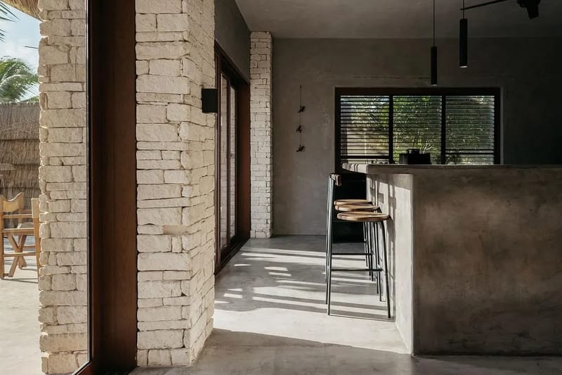 Peaceful Oceanfront Villa in Tulum