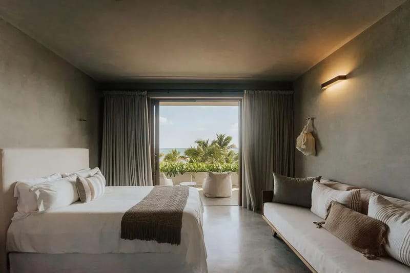 Peaceful Oceanfront Villa in Tulum