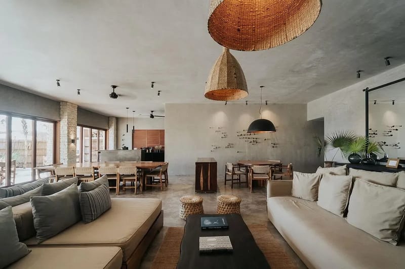Peaceful Oceanfront Villa in Tulum