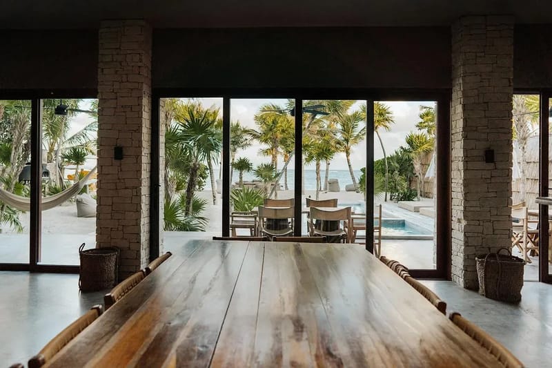 Peaceful Oceanfront Villa in Tulum