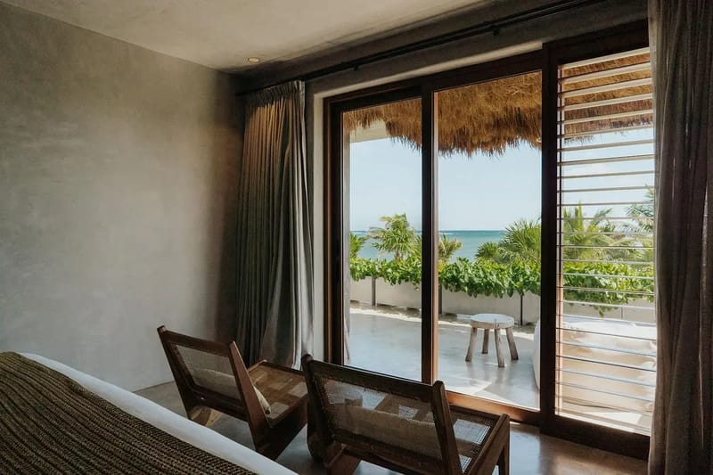 Peaceful Oceanfront Villa in Tulum