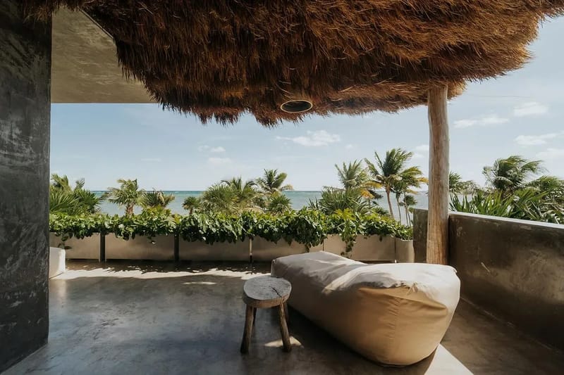 Peaceful Oceanfront Villa in Tulum