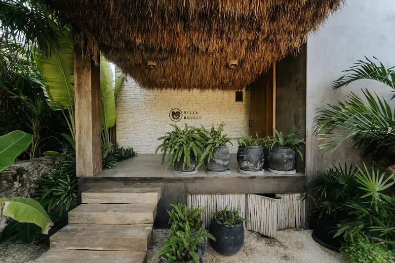 Peaceful Oceanfront Villa in Tulum