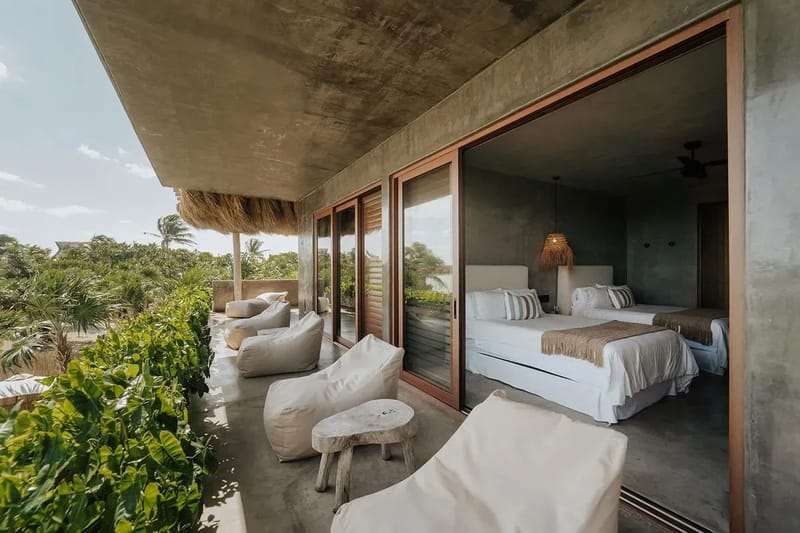 Peaceful Oceanfront Villa in Tulum