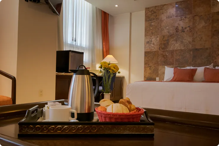 Hotel suite detail