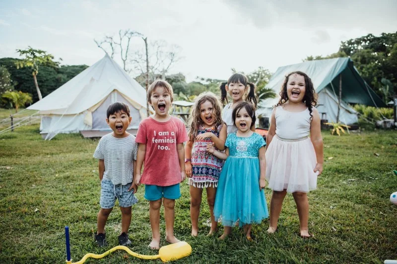 Kids playing