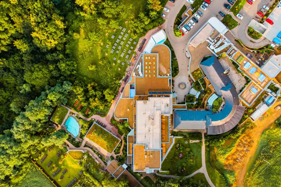 Vista aérea de Maximus Resort
