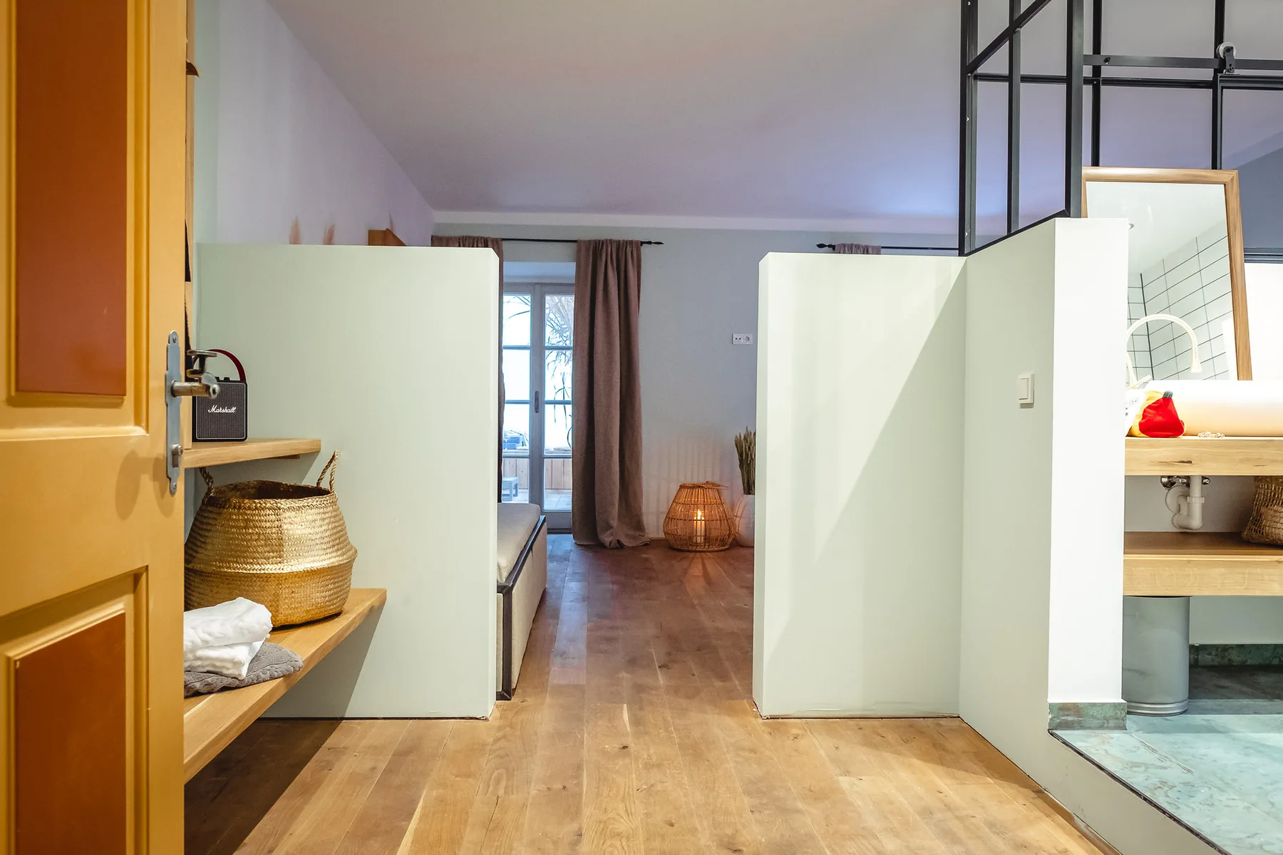 Hotel room interior
