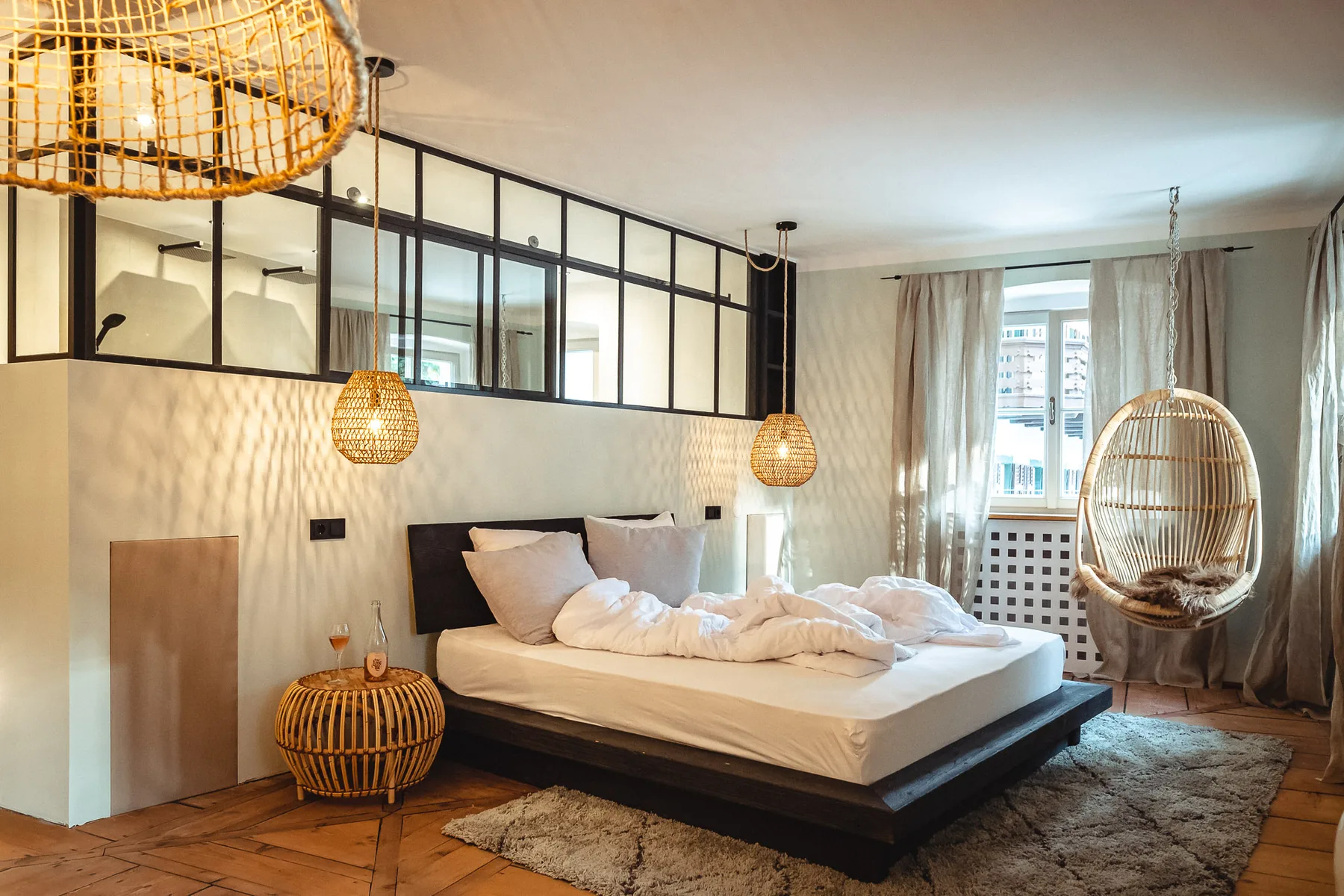 Hotel room interior