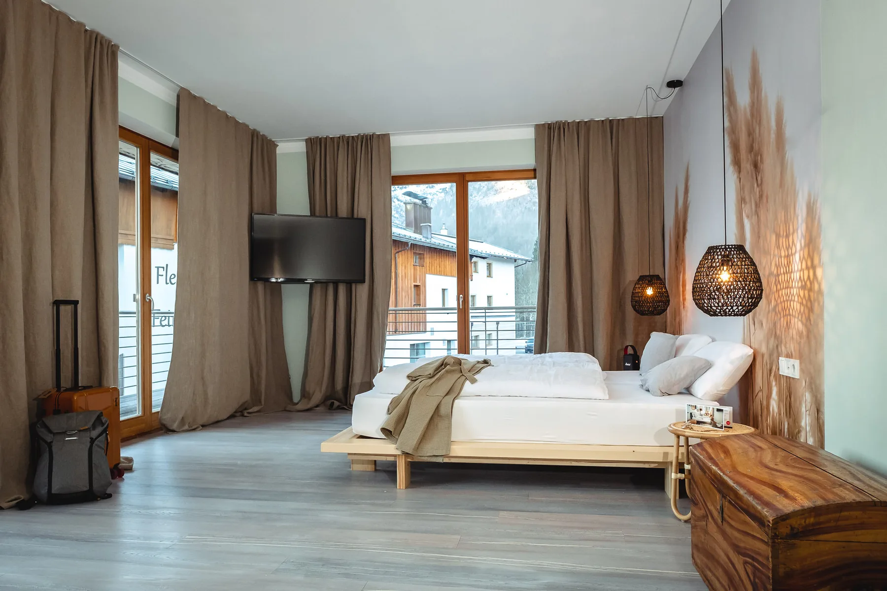 Hotel room interior