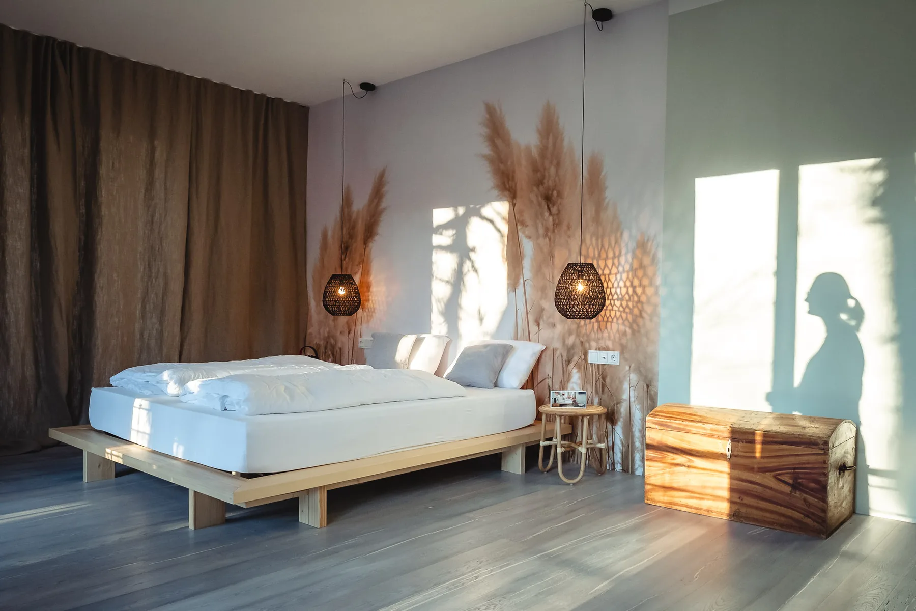 Hotel room interior