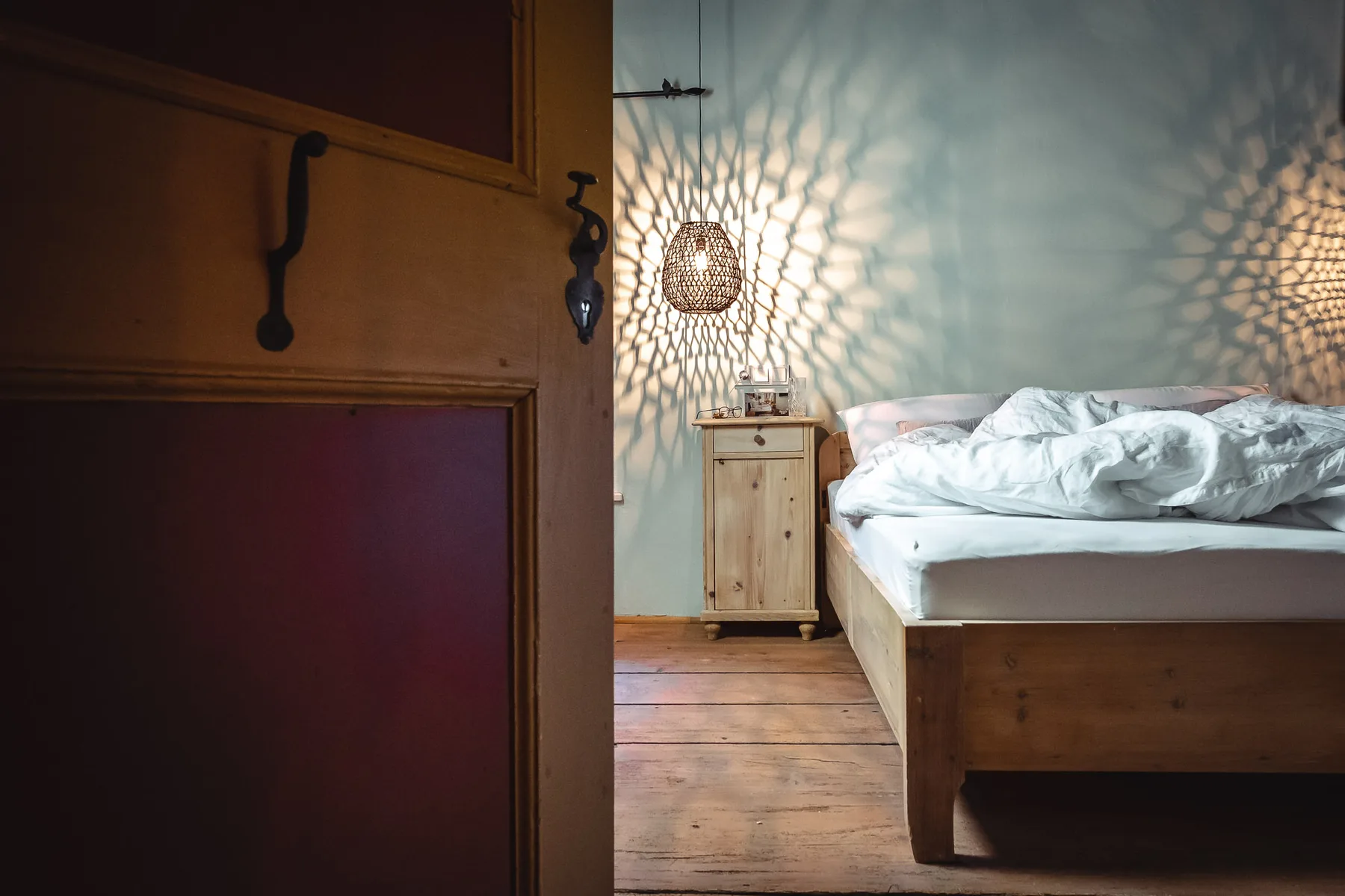Interior de una habitación de hotel