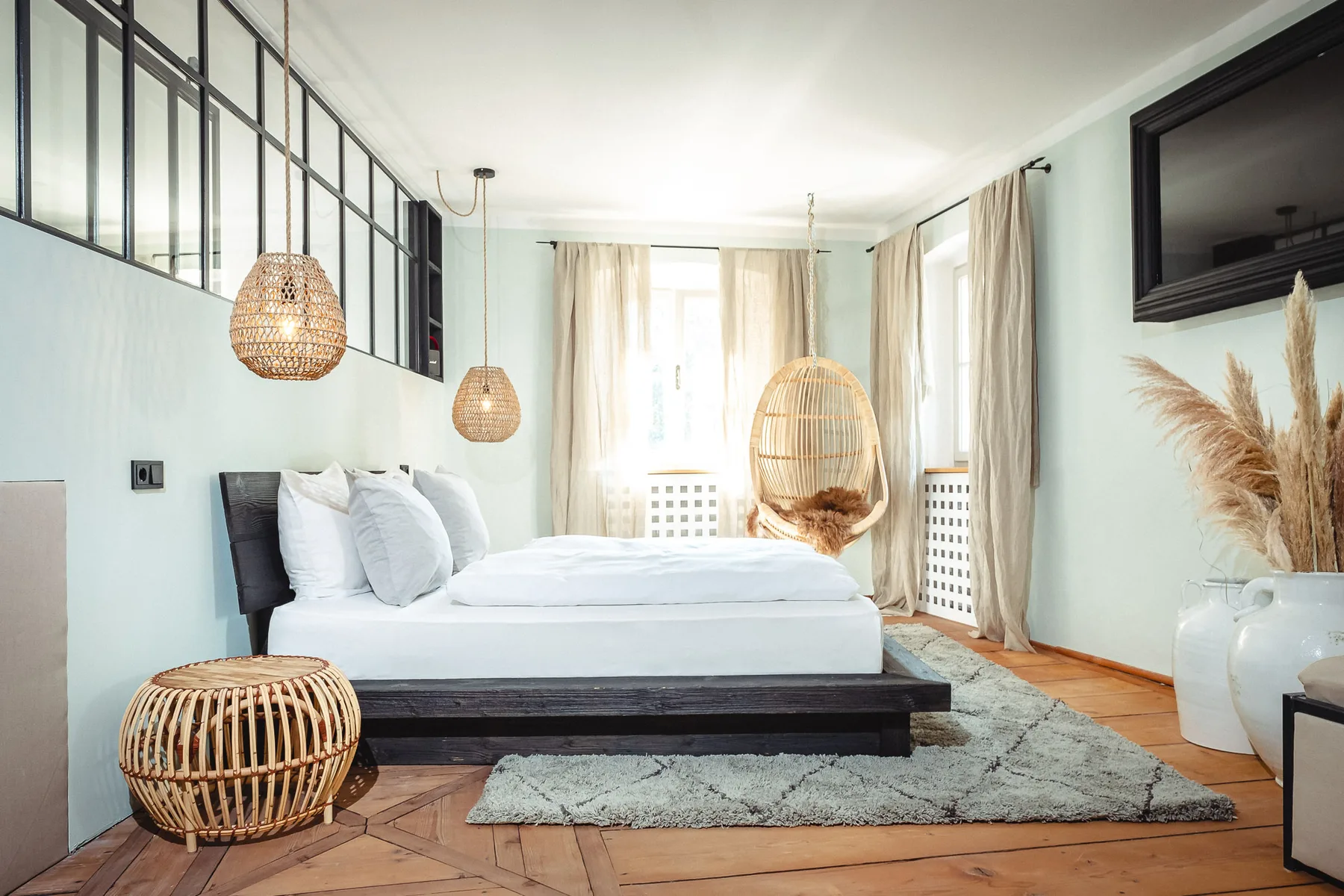 Hotel room interior