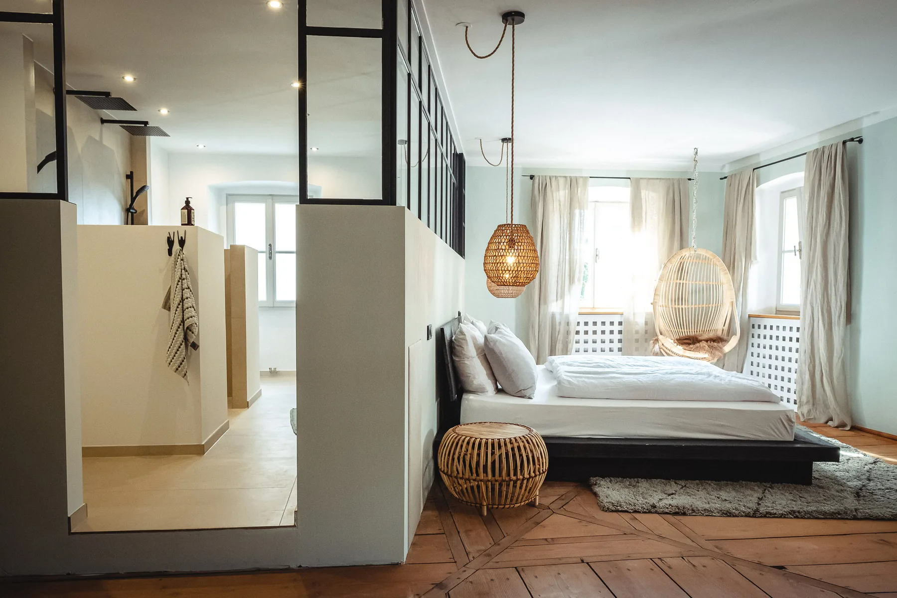 Hotel room interior