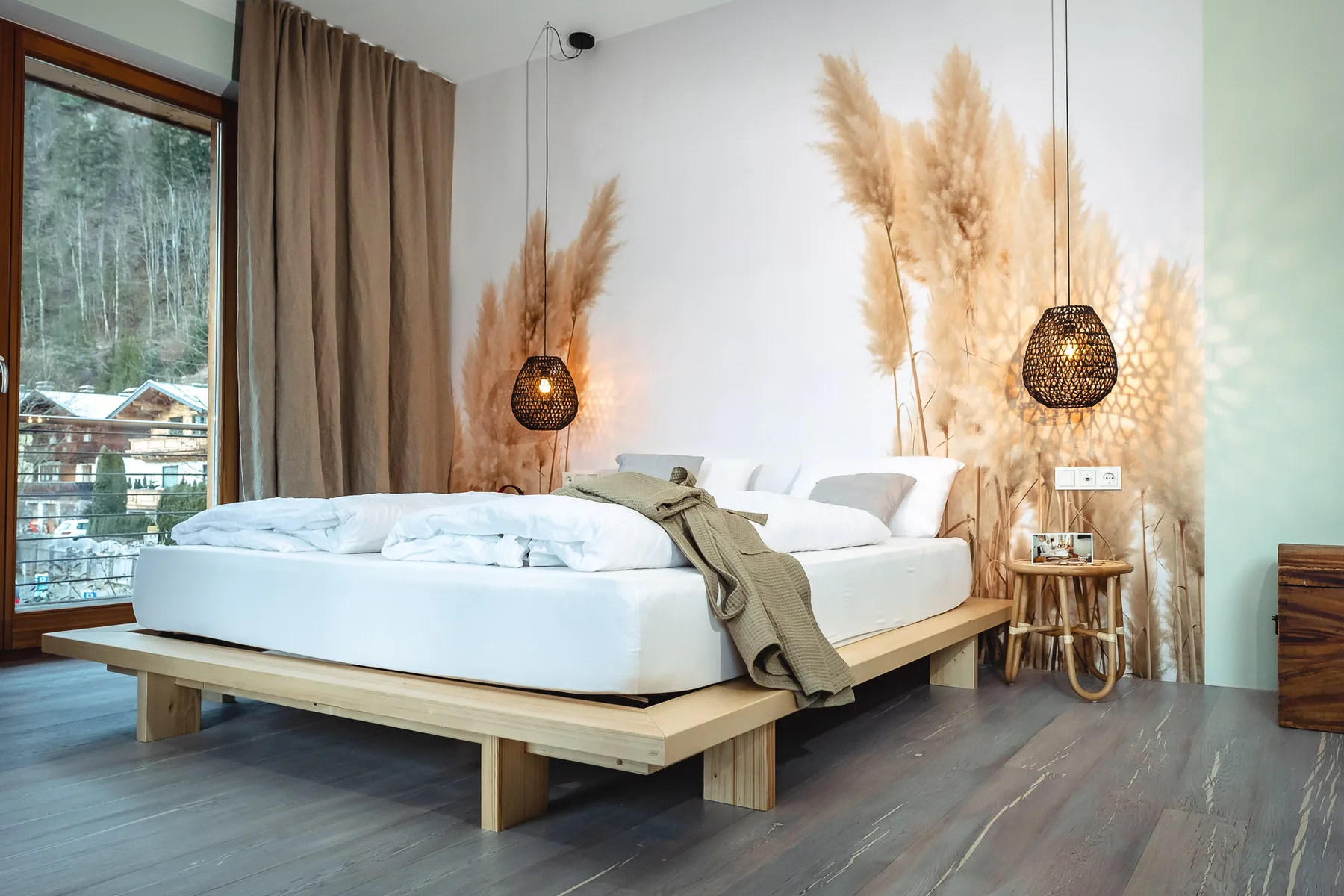 Hotel room interior