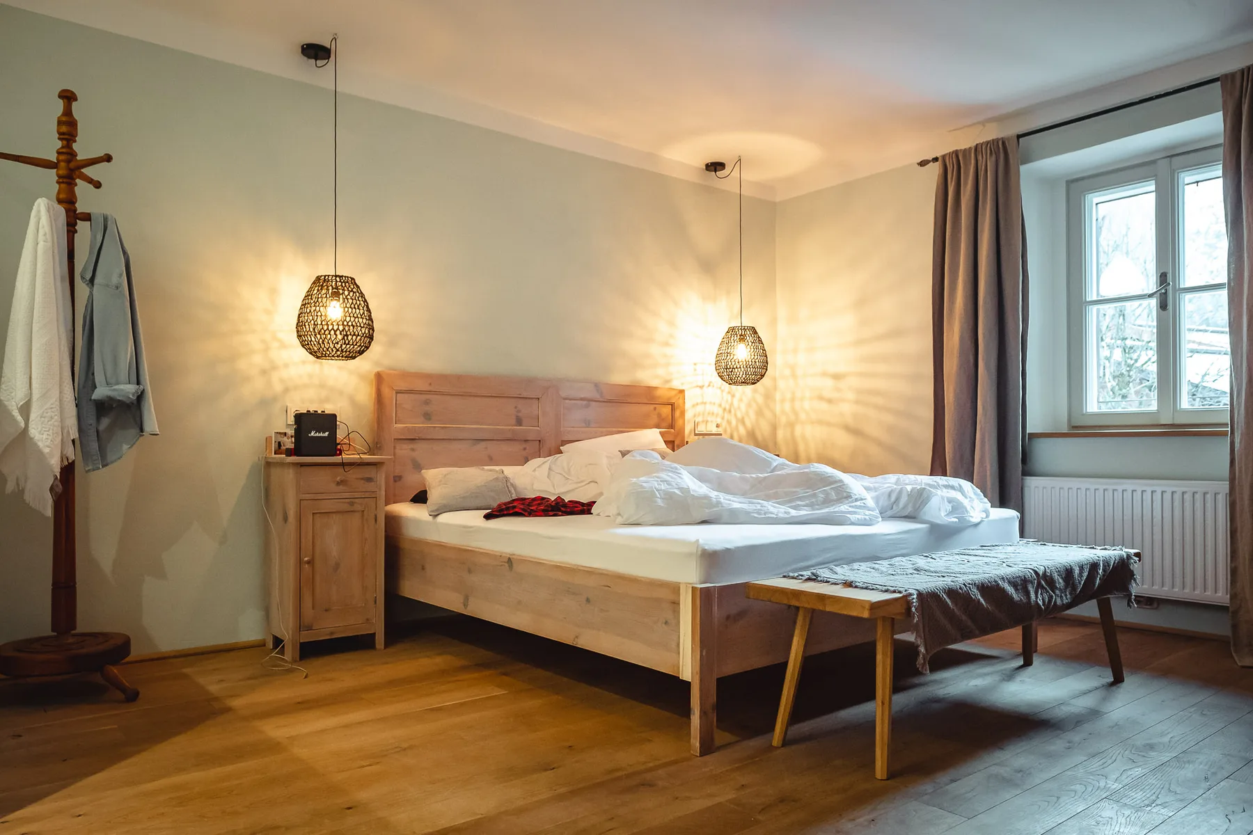 Hotel room interior