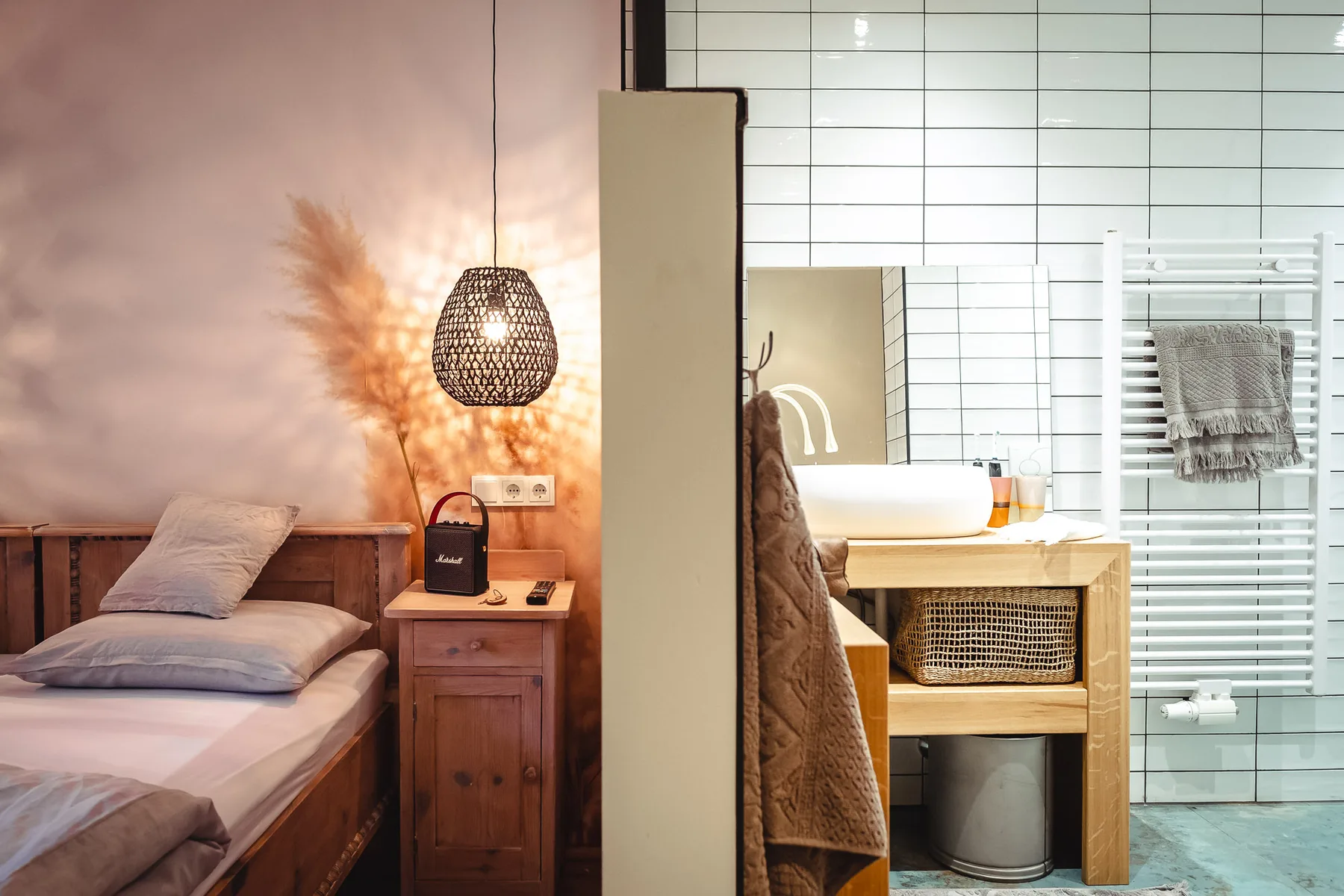 Interior de una habitación de hotel