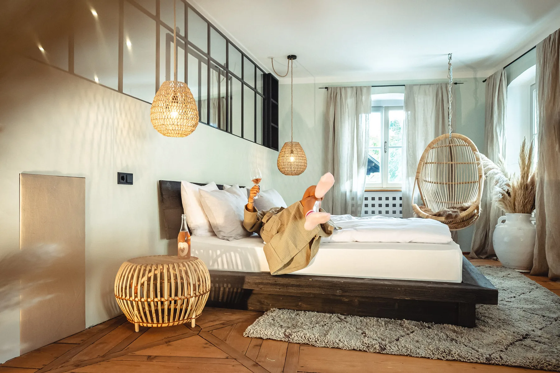 Hotel room interior