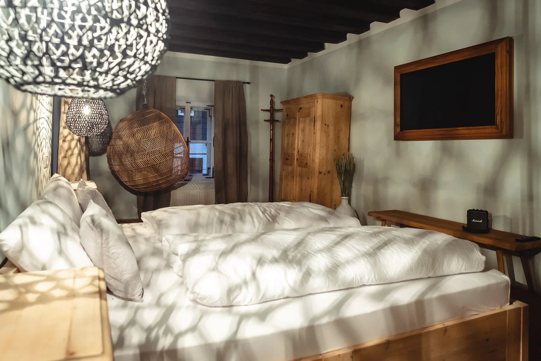 Interior de una habitación de hotel