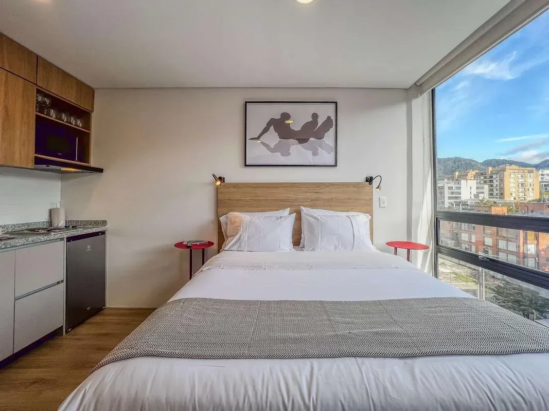 Intimate Loft in Bogota w/ Unique Design