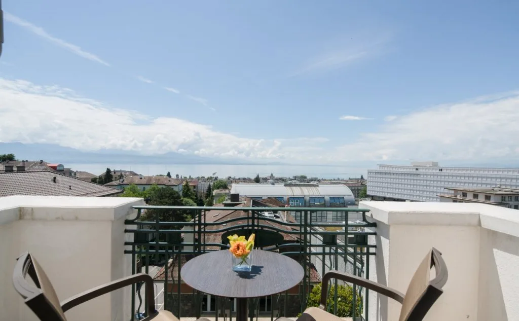 Lake view — modern interpretation of slow living at Hôtel Mirabeau Lausanne