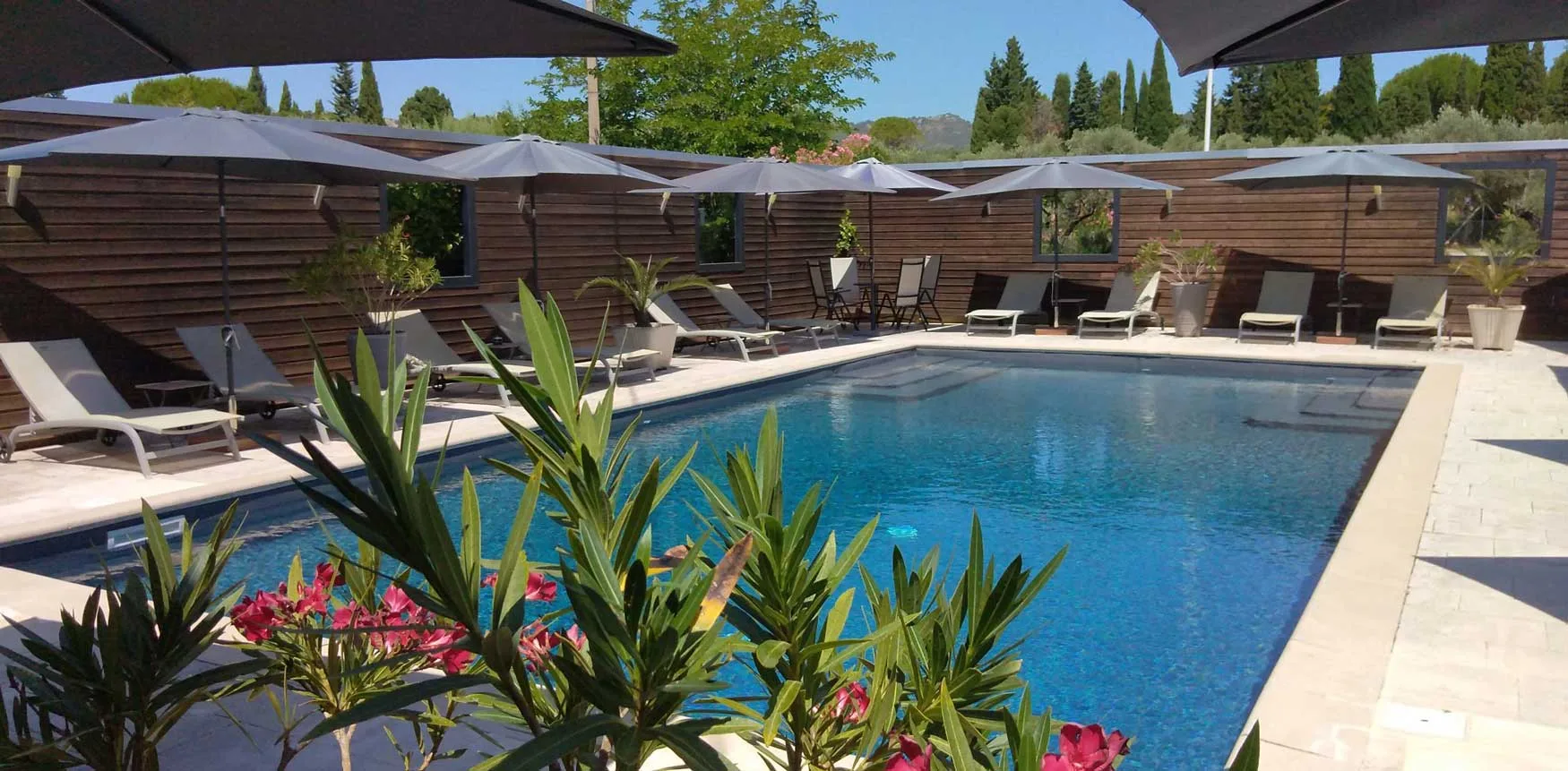 Hotel Fabian des Baux con piscina