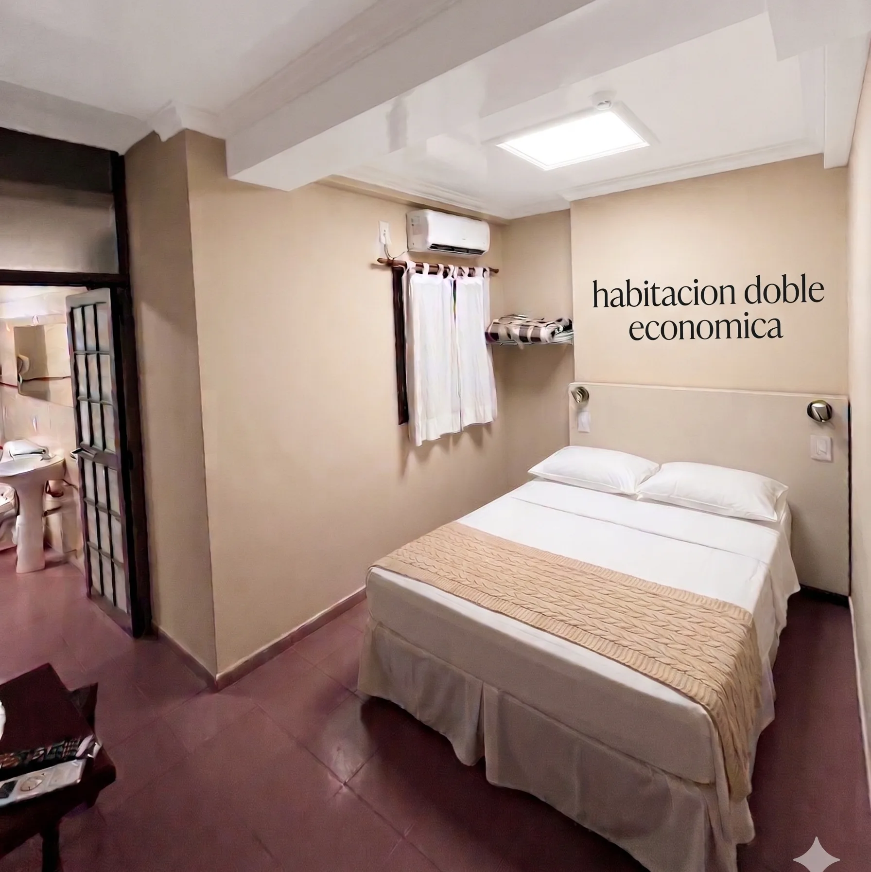 Economy double room