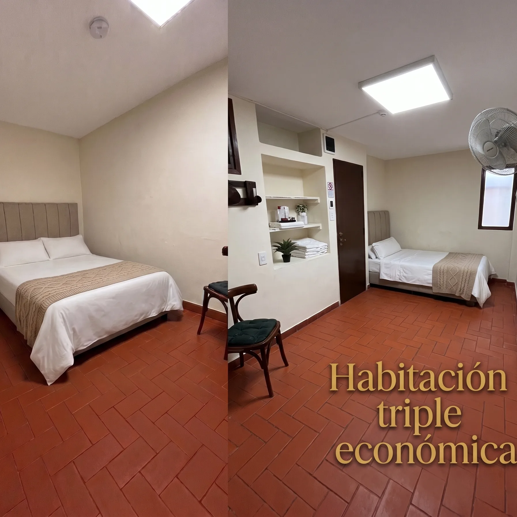 Economy triple room